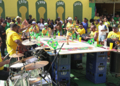 Deu Samba resgata tradição das ruas pintadas para a Copa do Mundo e celebra a música em gravação histórica em Santa Luzia