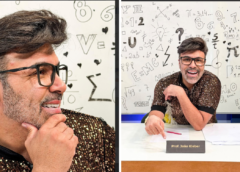 Rodrigo Chique-chique  estreia na RedeTV nacional e promete muito glamour na escolinha do professor João Kleber